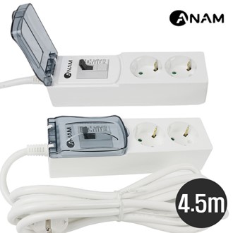 �Ƴ� ���뷮 4000W �輱���ܱ� 2�� ��Ƽ�� 4.5m ���� ������ ���ܱ�